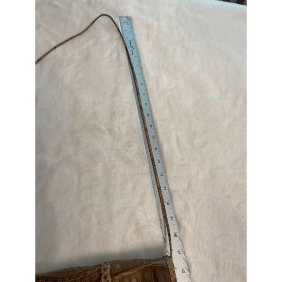 Carlos Falchi Womens Authentic Vintage snake Skin Clutch Purse - Picture 12 of 12